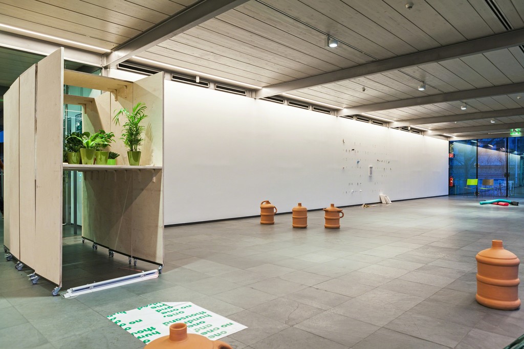 Installation view One, No One and One Hundred Thousand, arranged by Tanja Ivanova & Elena Kisel, Kunsthalle Wien 2016, Photo: Maximilian Pramatarov Installation view One, No One and One Hundred Thousand, arranged by Tanja Ivanova & Elena Kisel, Kunsthalle Wien 2016, Photo: Maximilian Pramatarov