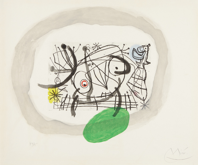 Joan Miró, ‘Fissures: one plate’, 1969, Phillips