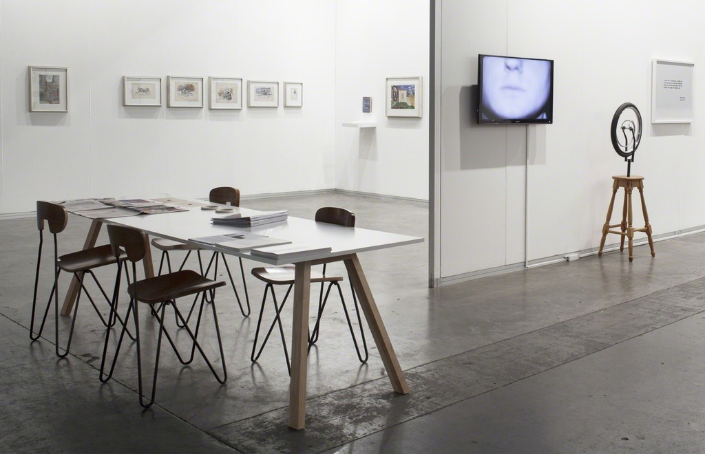 Booth view. Cabinet Antonio Berni and Gallery Booth with pieces of Eduardo Costa. Booth view. Cabinet Antonio Berni and Gallery Booth with pieces of Eduardo Costa.