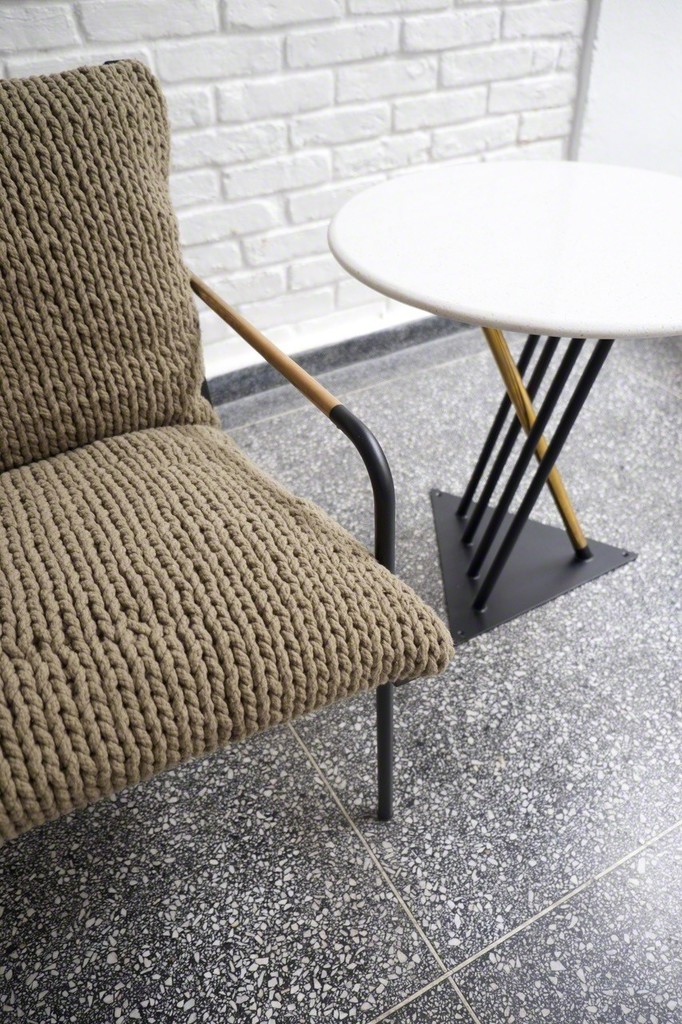 TREVO armchair and PLAY side table TREVO armchair and PLAY side table