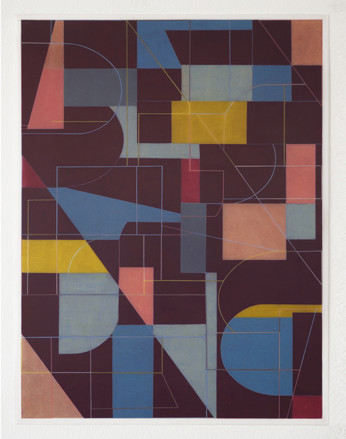 John Monteith, ‘Hacienda #2大庄园#2’, 2018, Painting, Pencil on Drafting Film, ART LABOR Gallery