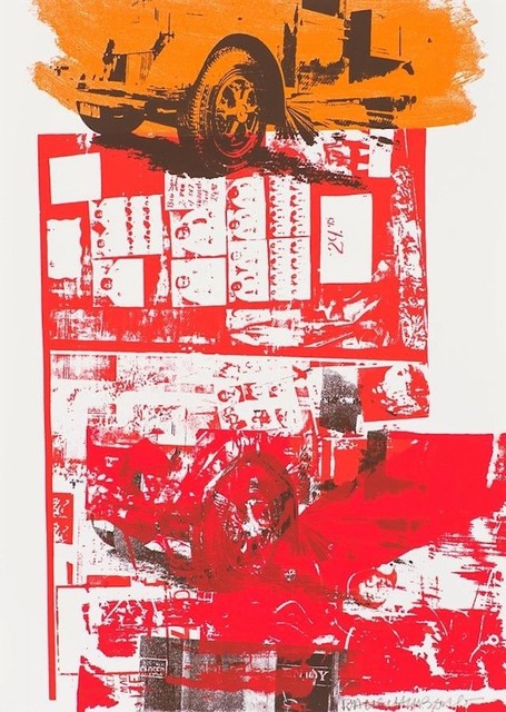 Robert Rauschenberg, ‘Read Bleed’, 1984, Print, Original screenprint, michael lisi / contemporary art