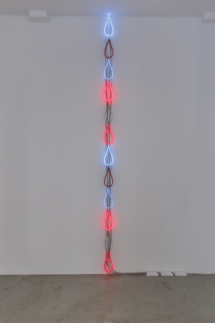 John Isaacs, ‘Blood and Tears’, 2019, Other, Neon tube, transformers, 3 channel controller unit, Travesia Cuatro