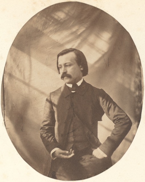 Charles-Victor Hugo with Auguste Vacquerie, ‘François-Paul Meurice’, 1854, National Gallery of Art, Washington, D.C.
