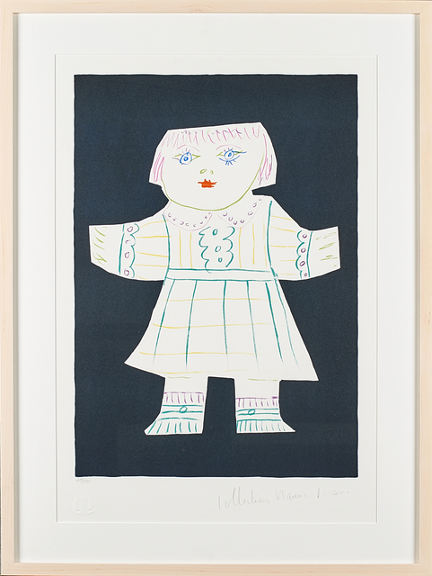 Pablo Picasso, ‘Two Artworks: Une Poupee Decoupee; Femme à la Mandoline”’, Print, Two lithographs in colors (framed separately), Rago/Wright