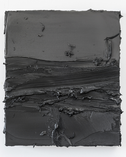 Jason Martin, ‘Untitled (Graphite Gray)’, 2017, Painting, Oil on aluminium, Mimmo Scognamiglio / Placido