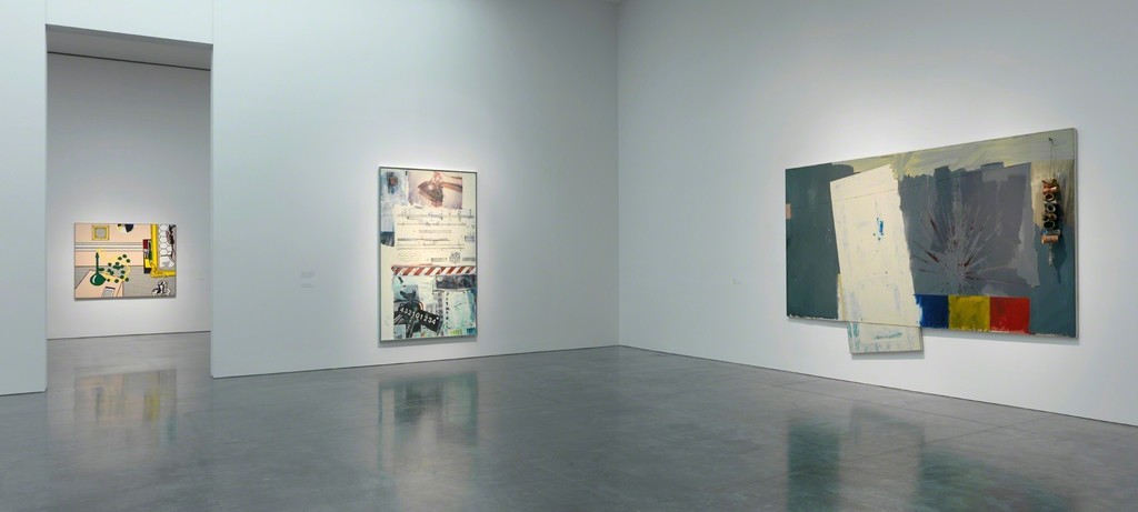 Left: © Estate of Roy Lichtenstein
Center: © Robert Rauschenberg
Foundation/Licensed by VAGA, New
York
Right: © Jasper Johns/Licensed by
VAGA, New York © Gagosian Gallery. Photo by Robert McKeever Left: © Estate of Roy Lichtenstein
Center: © Robert Rauschenberg
Foundation/Licensed by VAGA, New
York
Right: © Jasper Johns/Licensed by
VAGA, New York © Gagosian Gallery. Photo by Robert McKeever