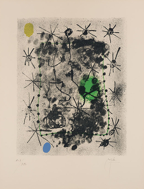 Joan Miró, ‘Constellations (M. 260-261; Cramer Books 58)’, 1959, Doyle