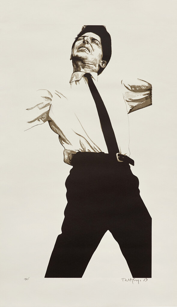 Robert Longo - Jules, from Men in the Cities