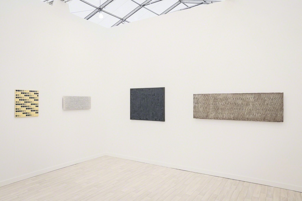 Installation view of Tina Kim Gallery at Frieze New York 2016. Image copyright Charles Roussel and Ocula Installation view of Tina Kim Gallery at Frieze New York 2016. Image copyright Charles Roussel and Ocula