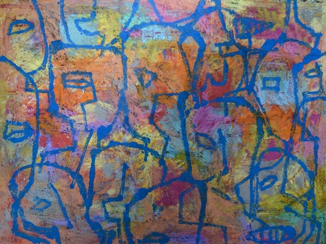William Halsey, ‘Lost People II’, 1992, The George Gallery