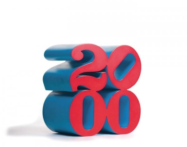 Robert Indiana, ‘2000’, 1999, Dean Borghi Fine Art
