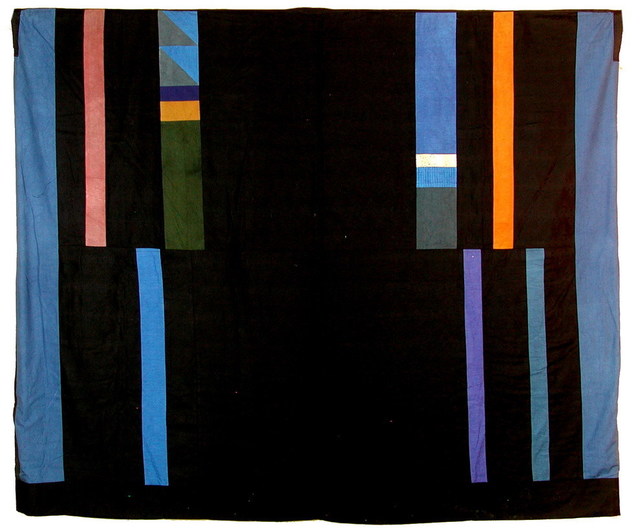 Chant Avedissian, ‘Ebaya cut with blue and orange bands’, 1988, Sabrina Amrani