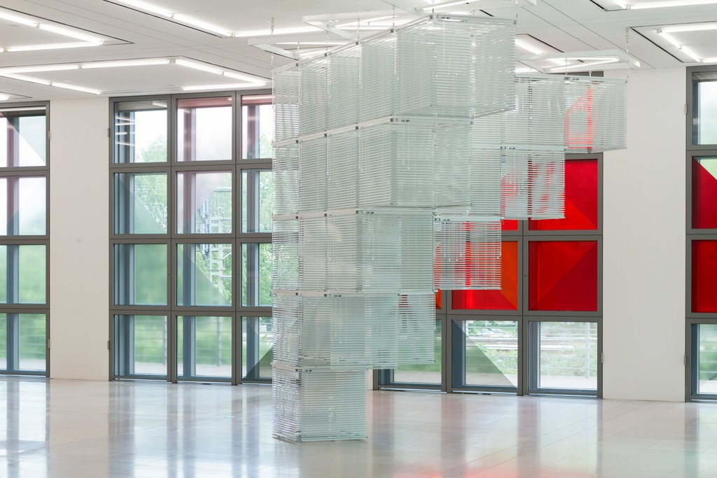 Installation view of Haegue Yang, Uncharted Territory at Hamburger Kunsthalle, Hamburg, 2016. Courtesy of Hamburger Kunsthalle, Hamburg. Photo: Kay Riechers, Image courtesy of Kukje Gallery. Installation view of Haegue Yang, Uncharted Territory at Hamburger Kunsthalle, Hamburg, 2016. Courtesy of Hamburger Kunsthalle, Hamburg. Photo: Kay Riechers, Image courtesy of Kukje Gallery.