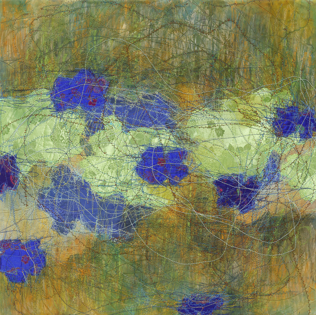 Shin Kyoung Ro, ‘Inbetween 0515’, 2018, Painting, Sewing on Korean paper, Artflow