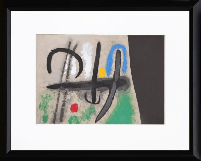 Joan Miró, ‘Cartones 16: Oiseau dans un Paysage’, 1965, RoGallery