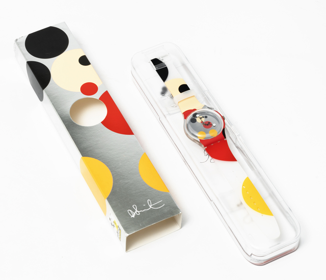 swatch damien hirst mickey