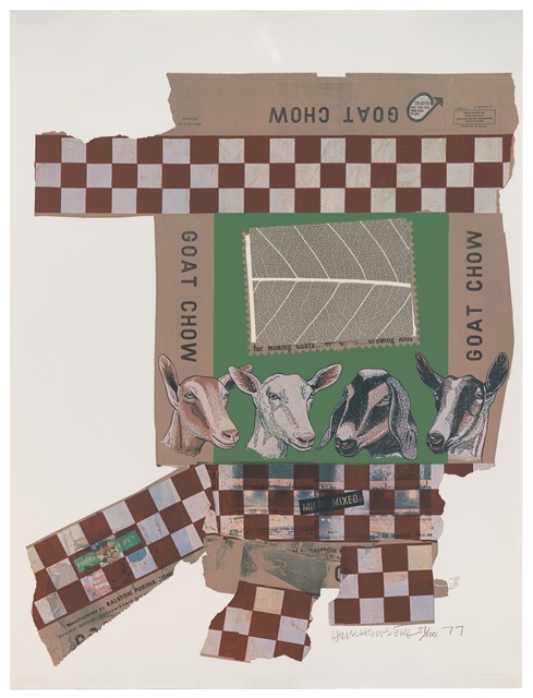 Robert Rauschenberg, ‘Goat Chow (Chow Bags)’, 1977, San Francisco Museum of Modern Art (SFMOMA)