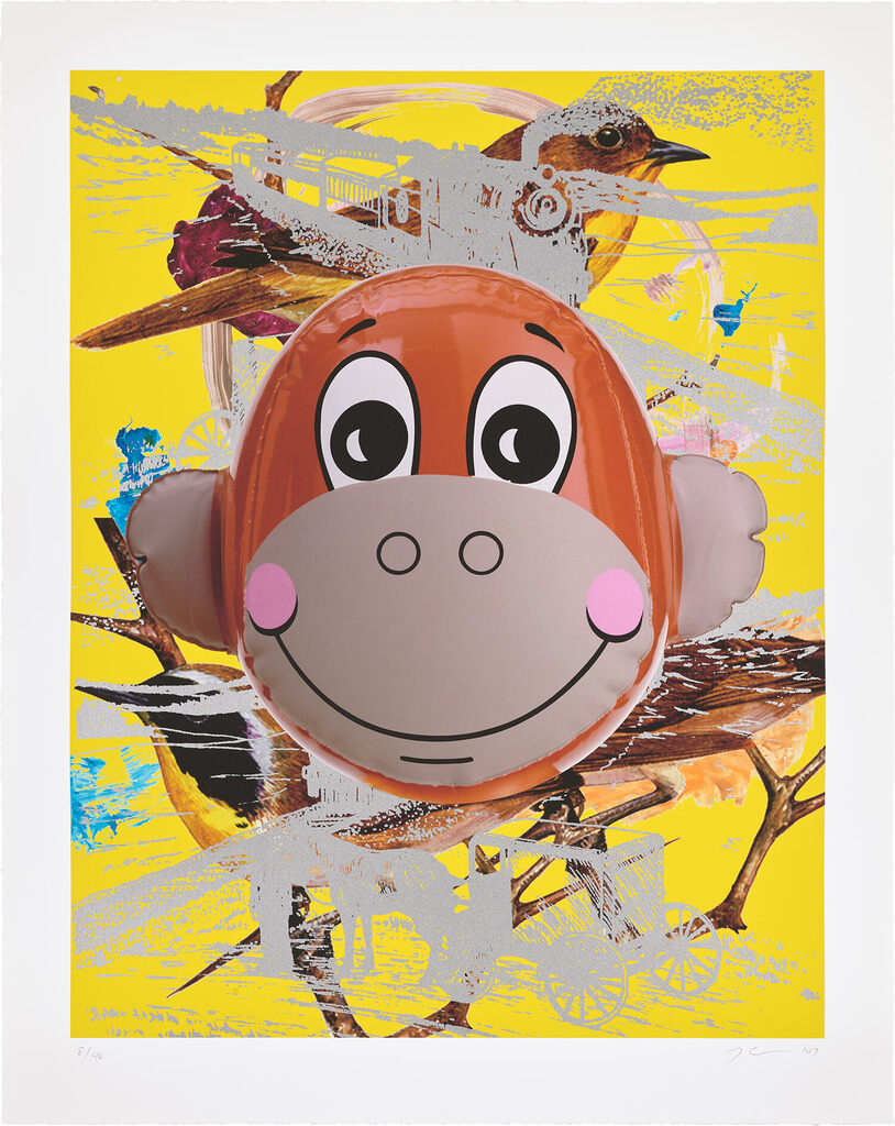 Jeff Koons - Monkey Train (Birds)