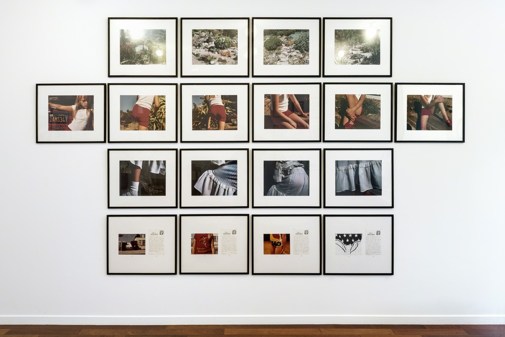 Exhibition view of "Cinématographies" by Paul Armand Gette.- "Les travaux américains" 1980. Photo credit: Charles Duprat Exhibition view of "Cinématographies" by Paul Armand Gette.- "Les travaux américains" 1980. Photo credit: Charles Duprat
