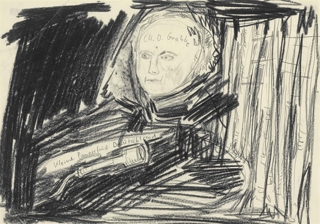 Anselm Kiefer, ‘CH. D. Grabbe - Kleine Panserfaust Deutschland’, Christie's