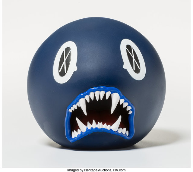 KAWS, ‘Cat Teeth Bank (Navy)’, 2007, Heritage Auctions