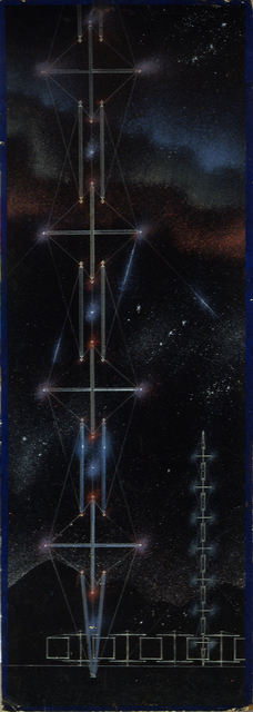 Viacheslav Koleichuk, ‘Mast ’, 1967, Painting, Tempera on cardboard, Kolodzei Art Foundation
