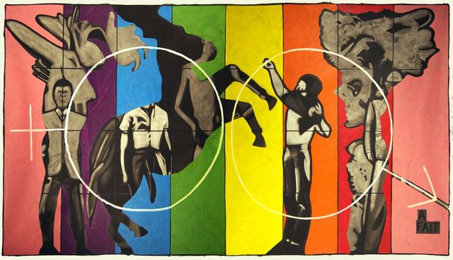 Vincent Corpet, ‘3539’, 2010, Painting, Oil on canvas, Mazel Galerie