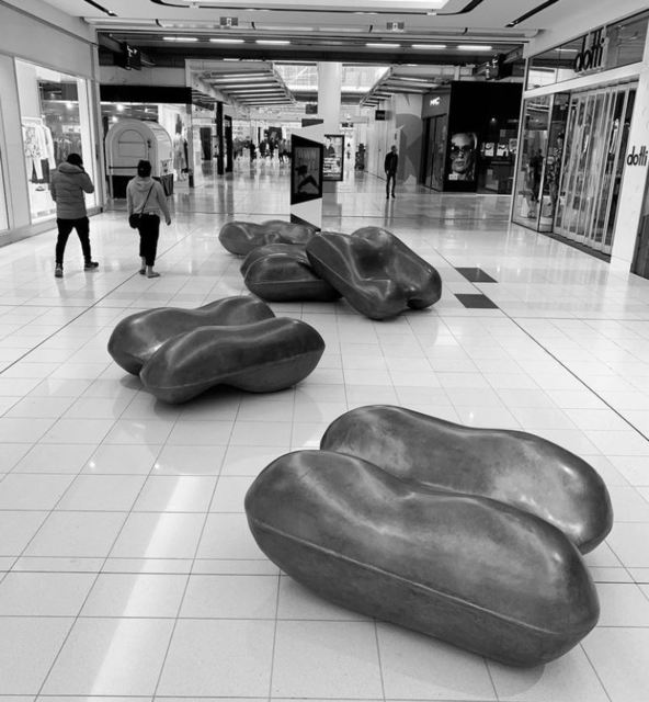 Simon Lewis-Wards, ‘Knucklebones’, 2020, Sculpture, Cast Aluminium, Black Door Gallery