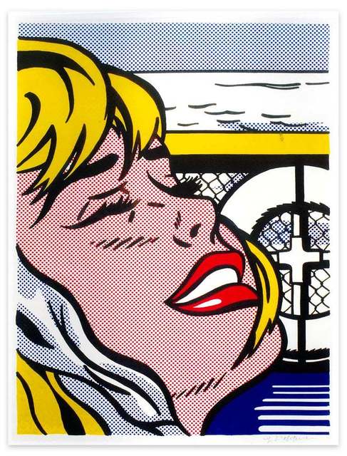 Roy Lichtenstein-Shipboard Girl-1995 Poster