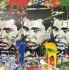Mr. Brainwash, ‘Legend Forever (Muhammad Ali)’, 2016, Robin Rile Fine Art