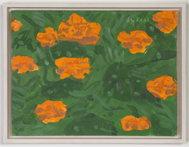 Alex Katz, ‘Marigold #1’, 2001, Peter Blum Gallery