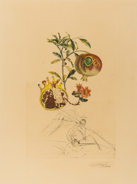 Salvador Dalí, ‘Grenade et l'ange (Field 69-11L; M&L 355e)’, 1969, Forum Auctions