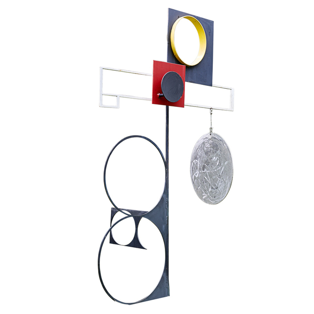 Christopher Hiltey, ‘Large Outdoor Sculpture With Kinetic Disc, "Sundance", New Jersey’, 2014, Rago/Wright