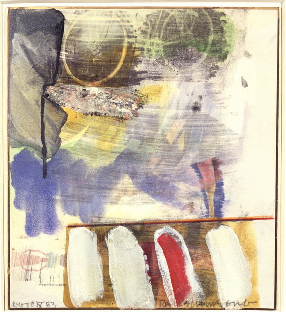 Robert Rauschenberg, ‘Kyoto IX’, 1983, Academy Art Museum