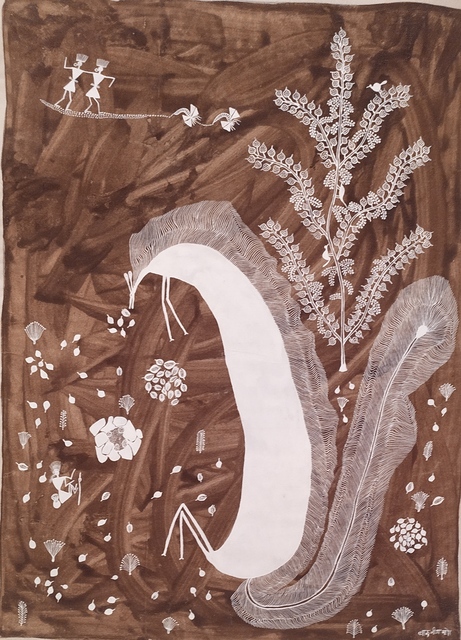 Balu Jivya Mashe, ‘Untitled’, 2019, Painting, Acrylic on Canvas, Arushi Arts
