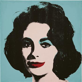 Andy Warhol - Liz #5 (Early Colored Liz)