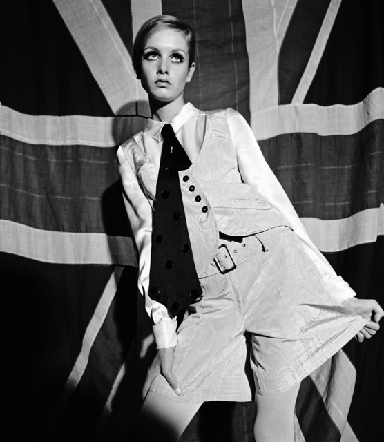 Terence Donovan, ‘Twiggy in 'Sundae Best' Fashion Feature for Women's Mirror, London, 3rd June 1966 (published 27th August 1966)’, 1966, Photography, Silver Gelatin Print - hand printed, ElliottHalls