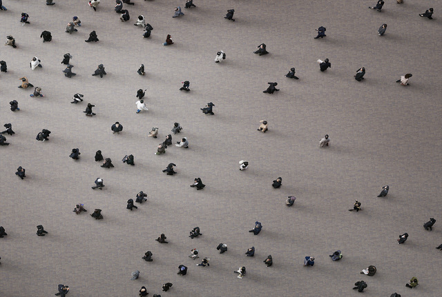 Adam Magyar, ‘Squares, Tokyo II.’, 2007 -2009, Photography, Archival inkjet print, Faur Zsofi Gallery