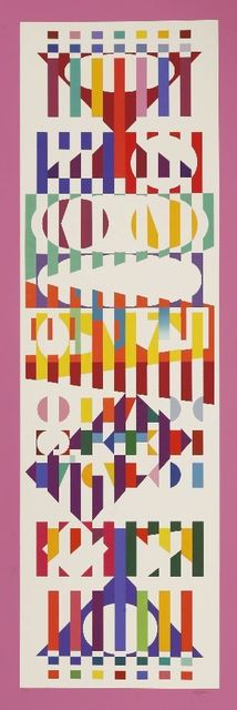 Yaacov Agam, ‘From The Menorah Series’, c.1985, Sworders