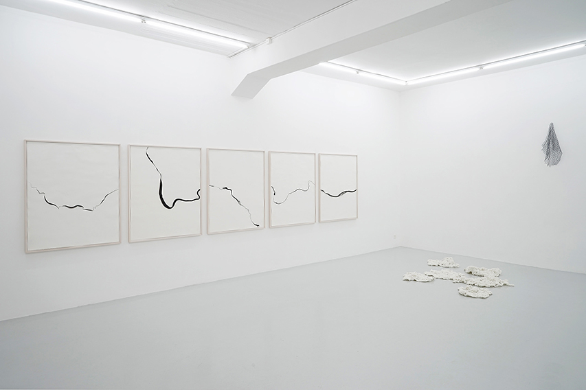 Franziska Furter: Waves and Particles, Installation view, Lullin + Ferrari, Zurich, 2018 Franziska Furter: Waves and Particles, Installation view, Lullin + Ferrari, Zurich, 2018