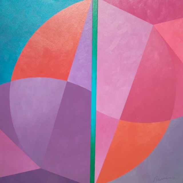 Howard Barnes, ‘The Dividing Line’, 2012, Painting, Acrylic/Canvas, Miller White Fine Arts