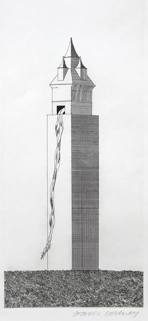 David Hockney, ‘The Tower Had One Window’, 1969, Adrian Hill Fine Art