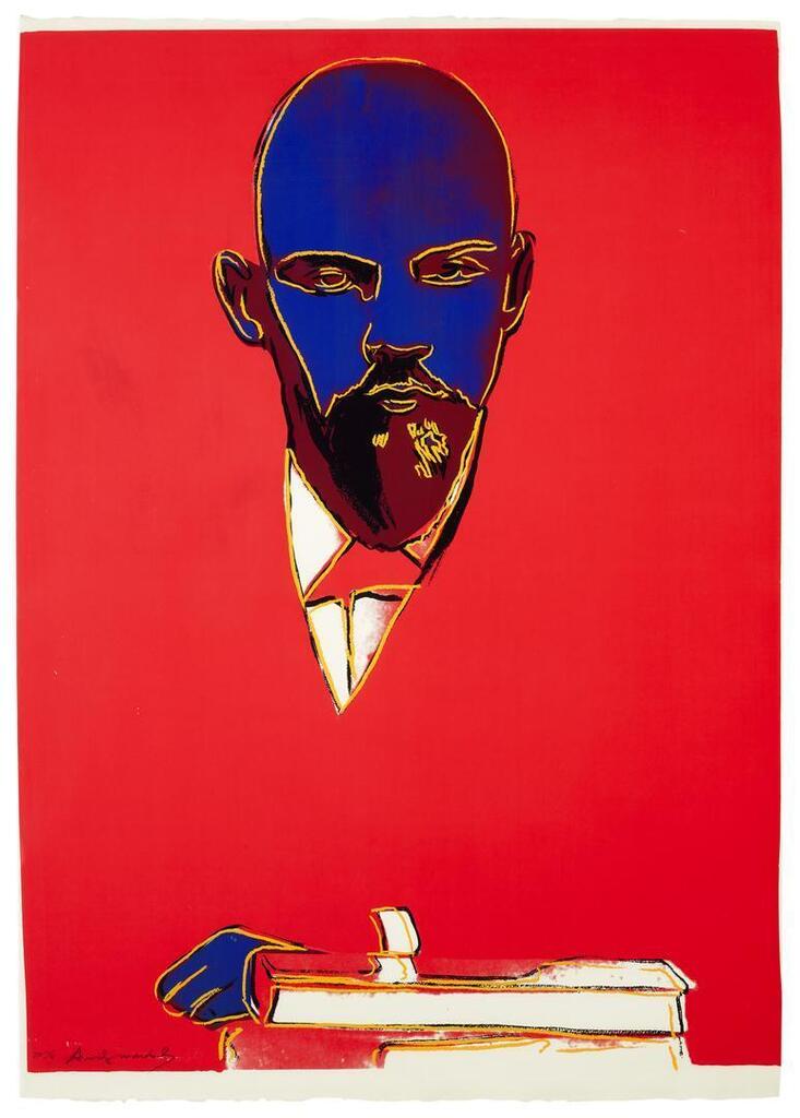 Andy Warhol - Lenin