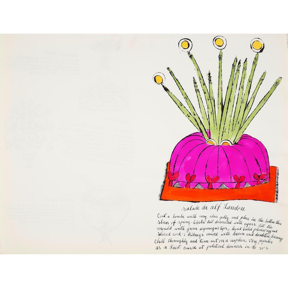 Andy Warhol - Salade de Alf Landon, from Wild Raspberries (Feldman & Schellmann IV.126A)