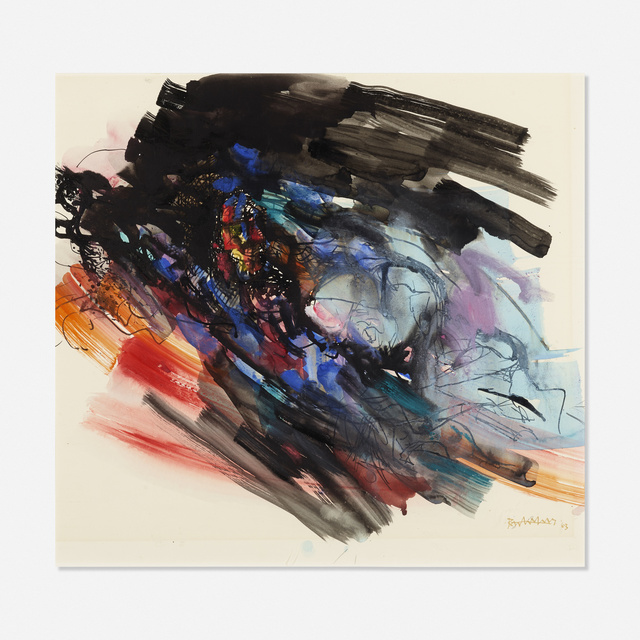 Abraham Rattner, ‘Of the Night’, 1963, Painting, Gouache on paper, Rago/Wright