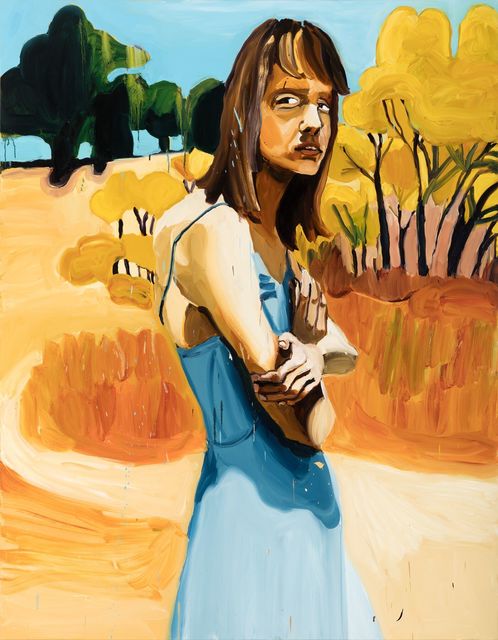 Jenni Hiltunen, ‘Woman with Arms Crossed’, 2017, Painting, Oil on canvas, Mimmo Scognamiglio / Placido