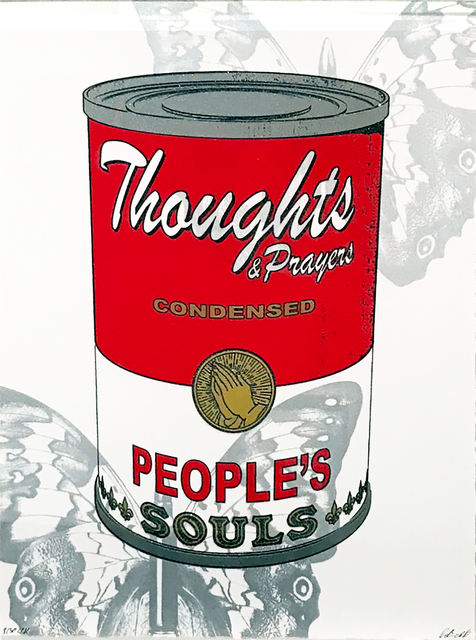 Rubem Robierb, ‘Thoughts & Prayers (Soup Can)’, 2018, Taglialatella Galleries