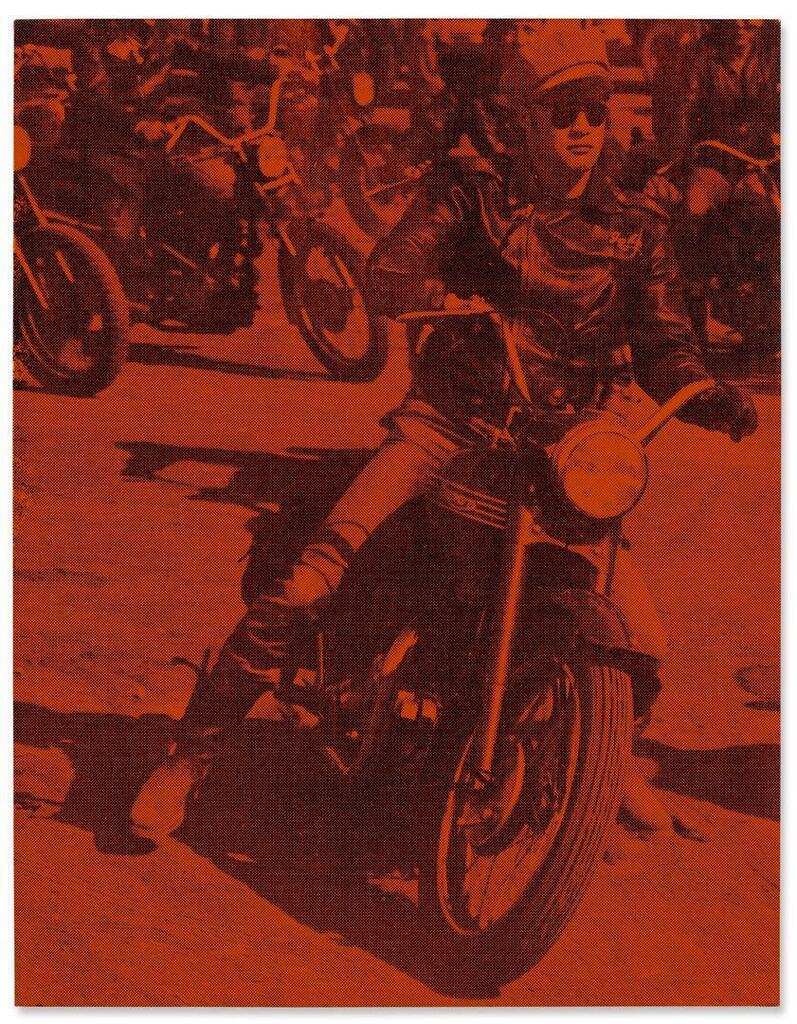 Russell Young - Brando On Bike