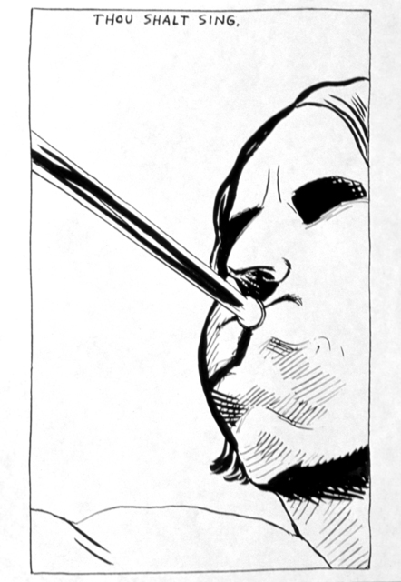 Raymond Pettibon, ‘No Title (Thou shalt sing)’, 1986, Sadie Coles HQ